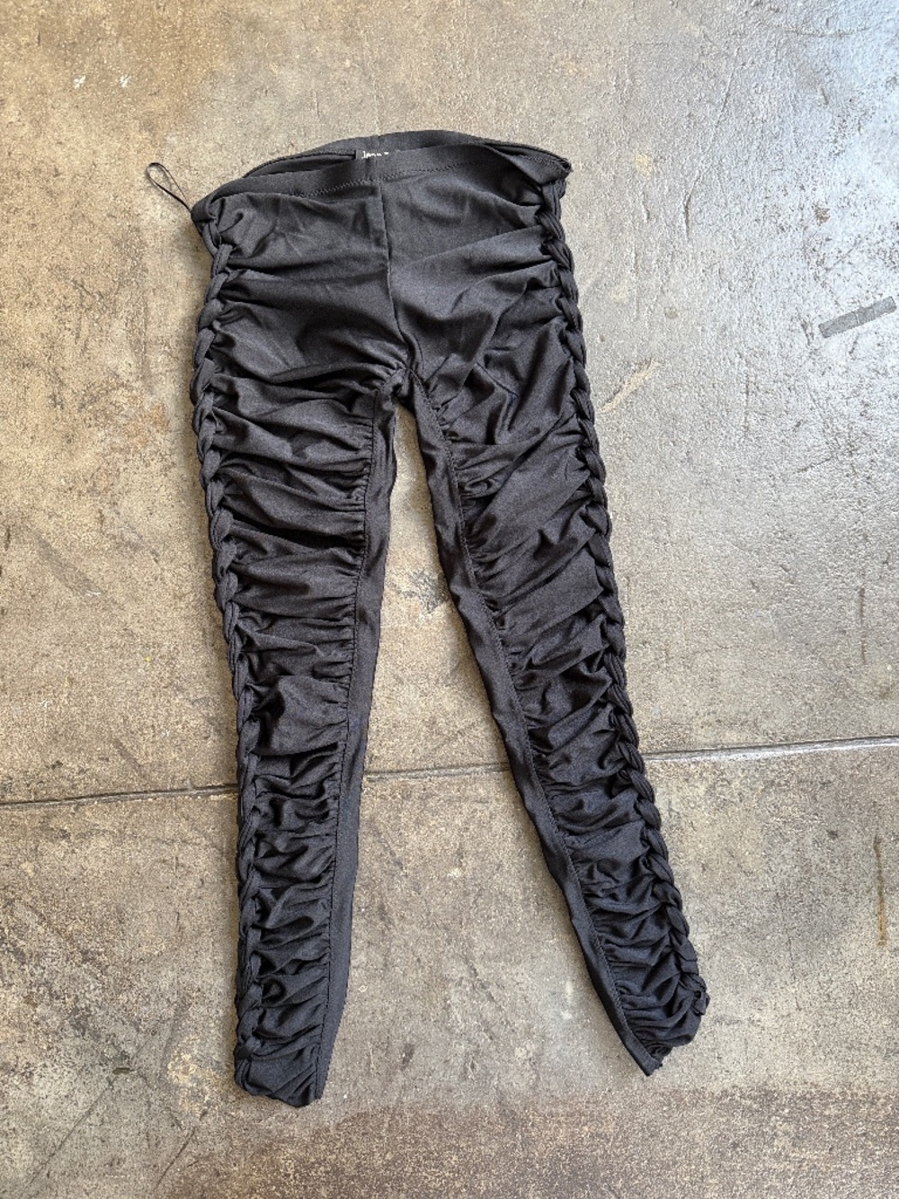 Jean Paul Gaultier JPG Early 2000's Brand New Twisted Capri Tights
